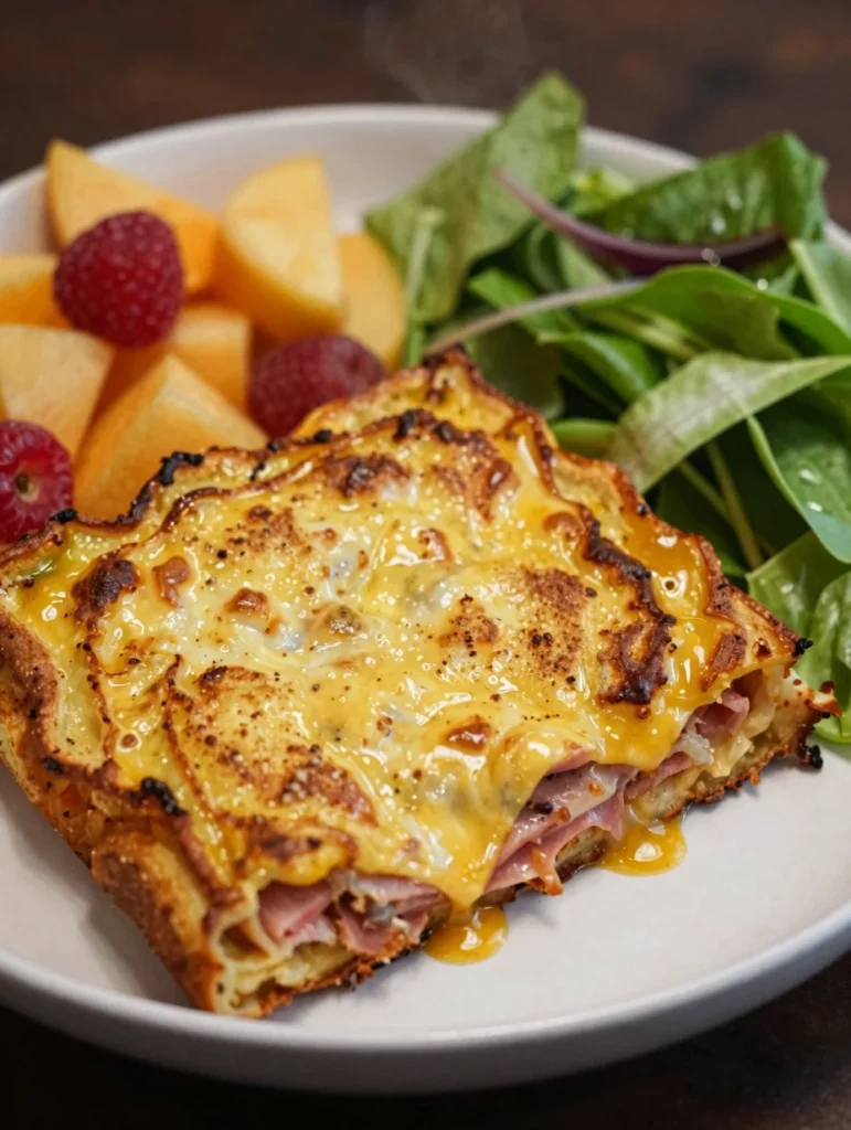 Ham and Cheese Strata