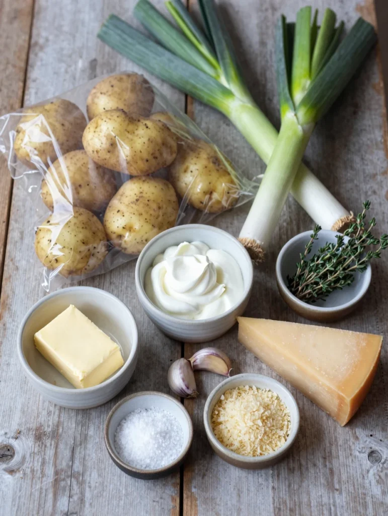 Leek and Potato Bake