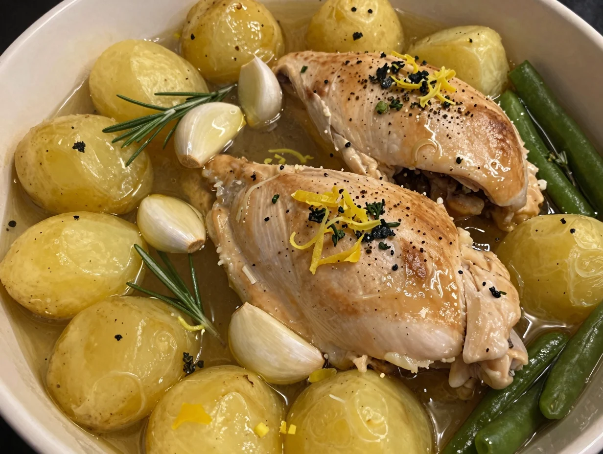 Lemon Herb Chicken Casserole