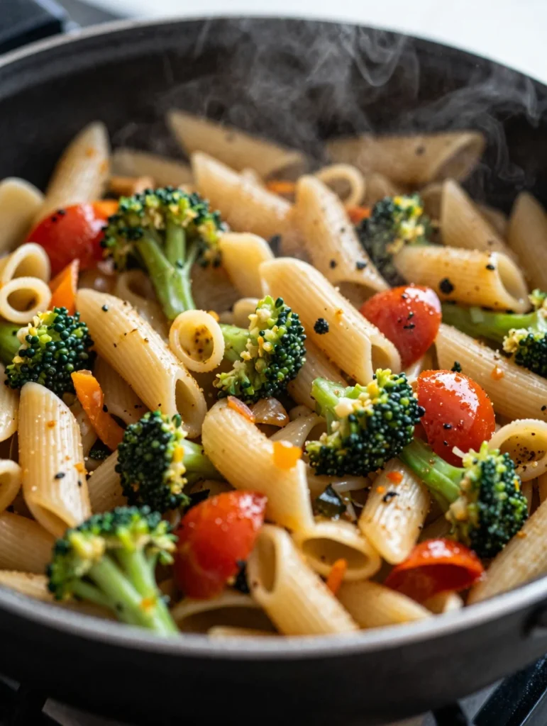 One Dish Pasta Primavera
