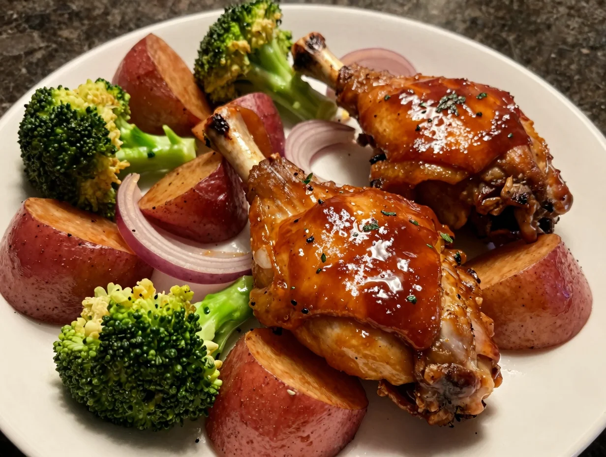 One Pan BBQ Chicken