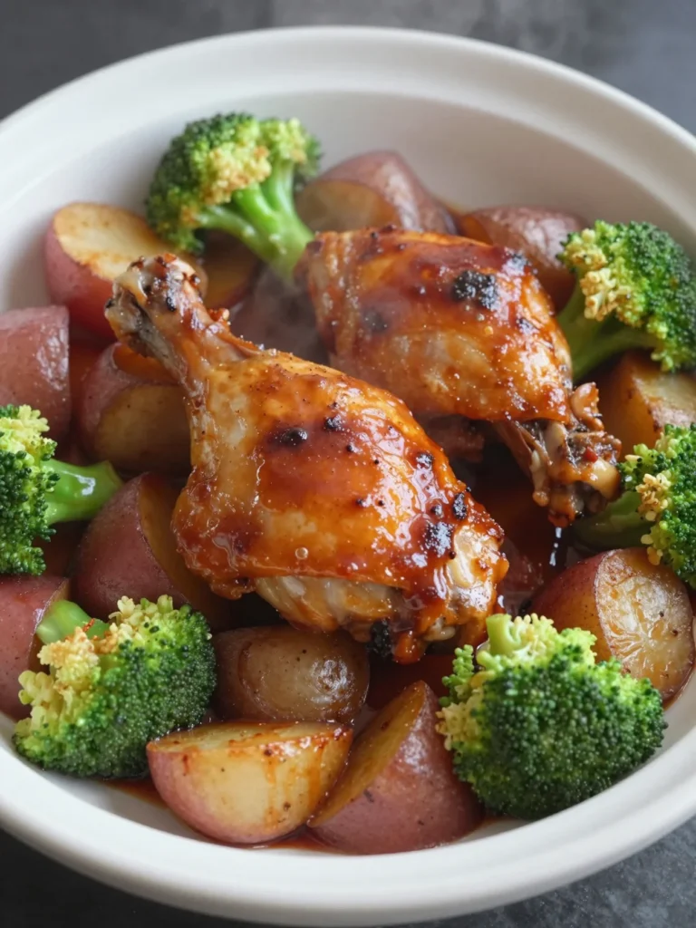 One Pan BBQ Chicken