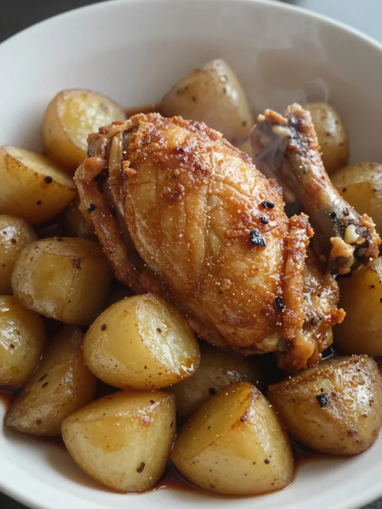 One Pan Chicken and Potatoes