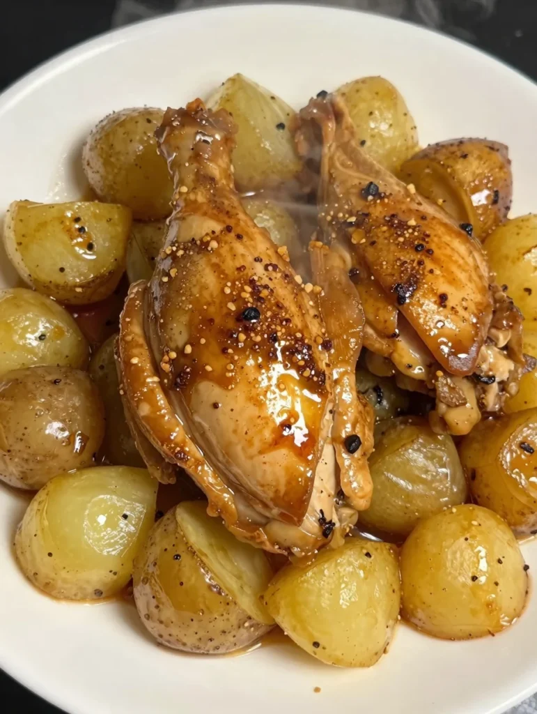 One Pan Chicken and Potatoes