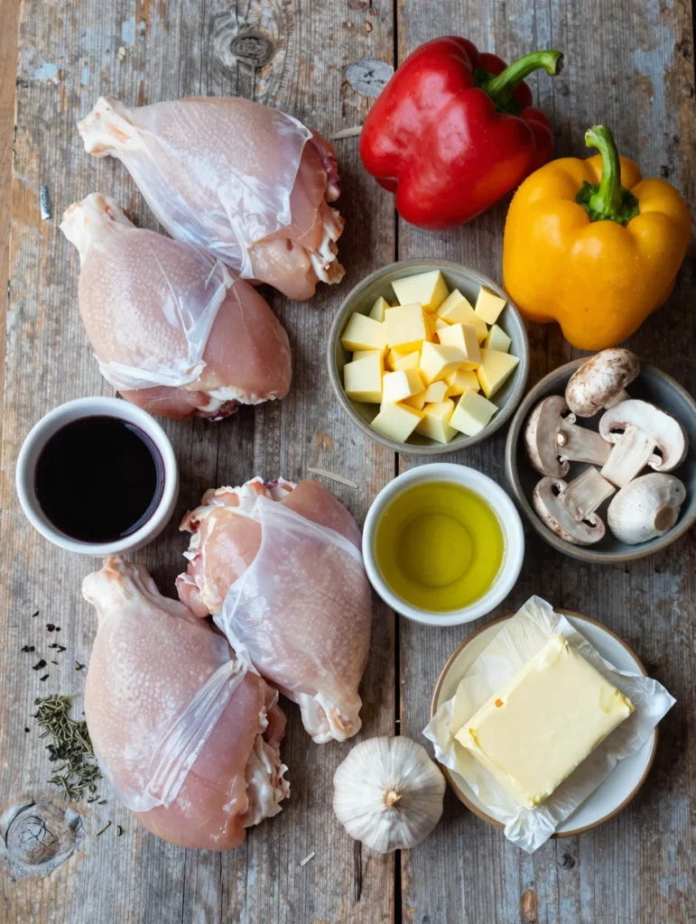 One Pan Chicken Cacciatore