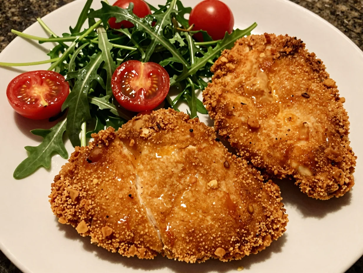 One Pan Chicken Milanese