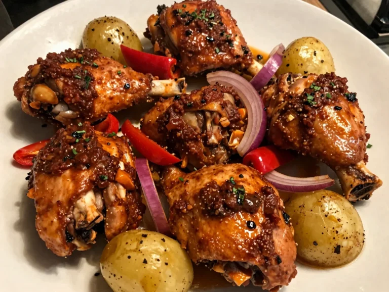One Pan Harissa Chicken