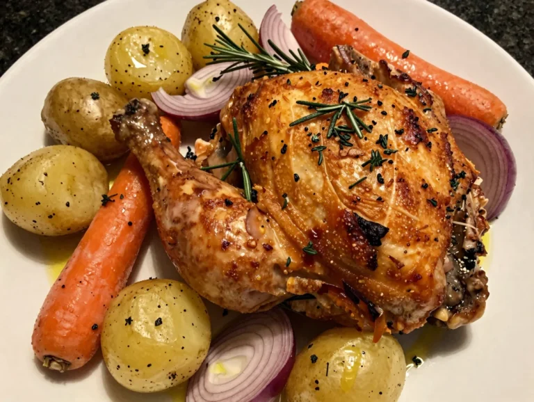 One Pan Herb Roasted Chicken