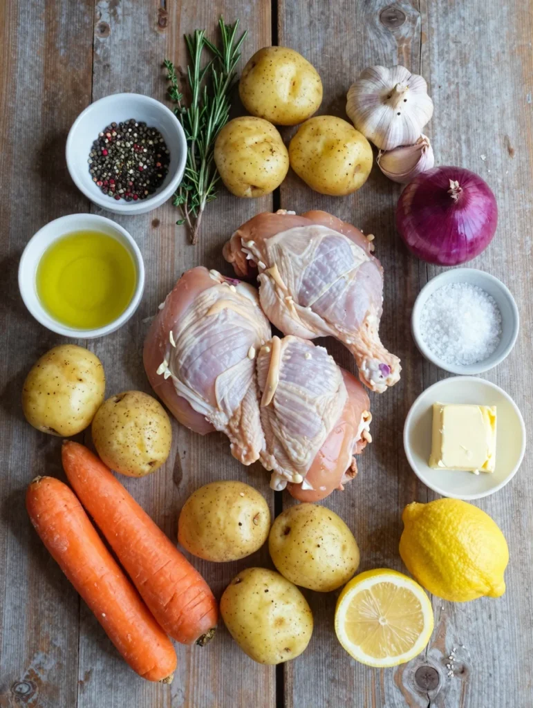 One Pan Herb Roasted Chicken