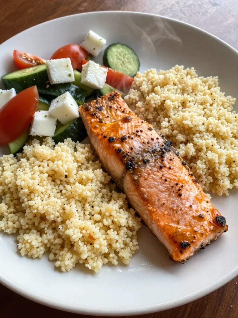 One Pan Mediterranean Salmon