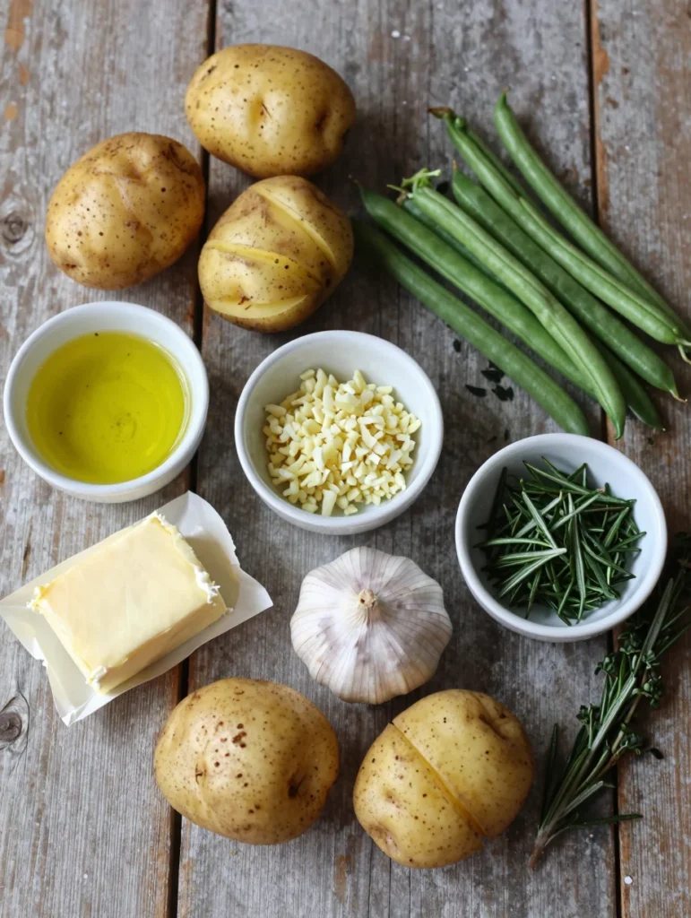 Potato and Green Bean Bake