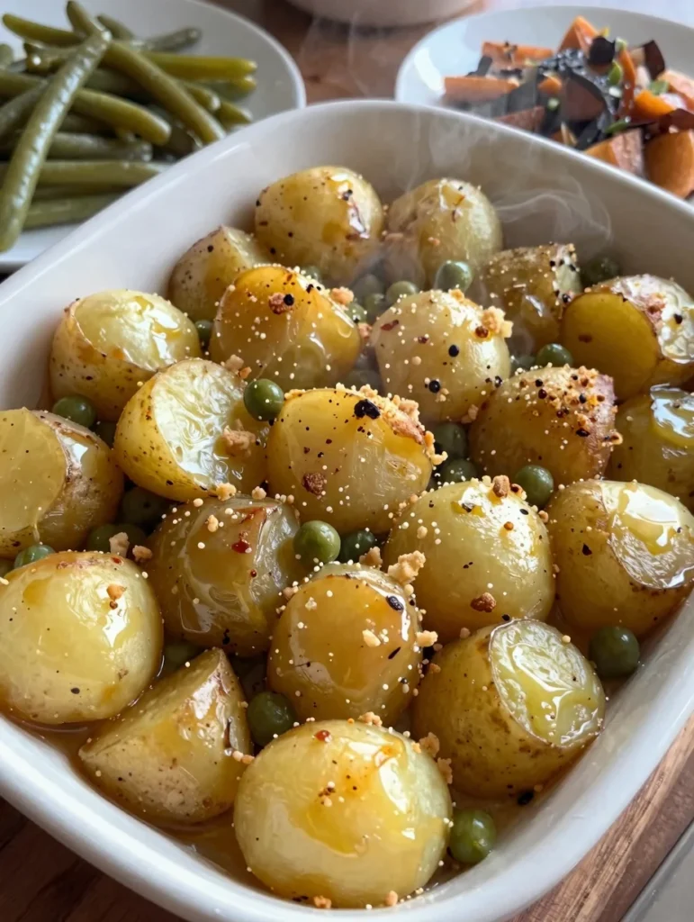 Potato and Green Bean Bake