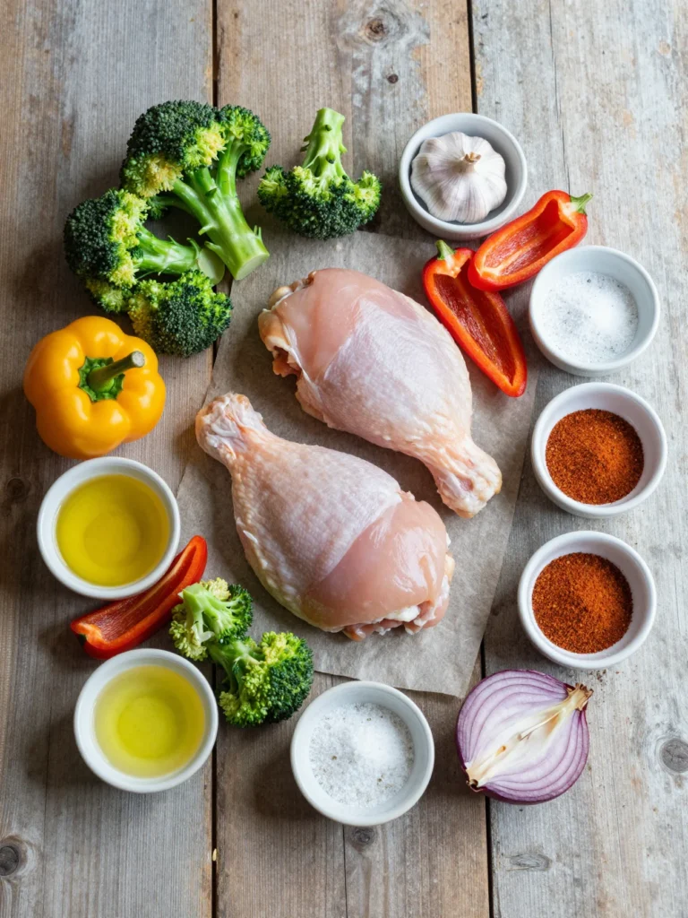 Roasted Chicken and Veggie Sheet Pan