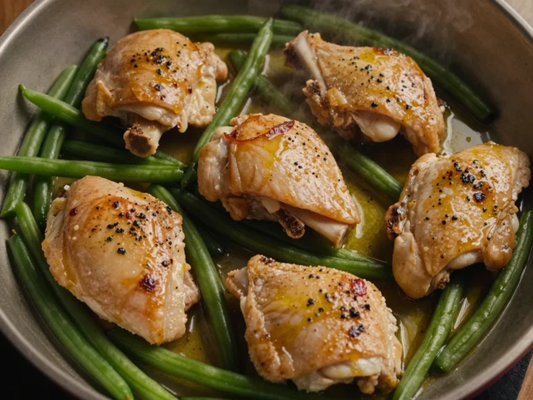 Sheet Pan Chicken and Green Beans
