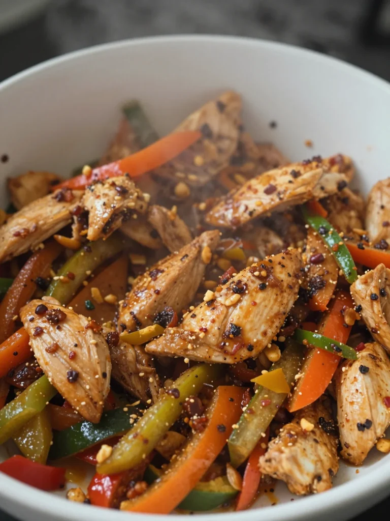Sheet Pan Chicken Fajitas