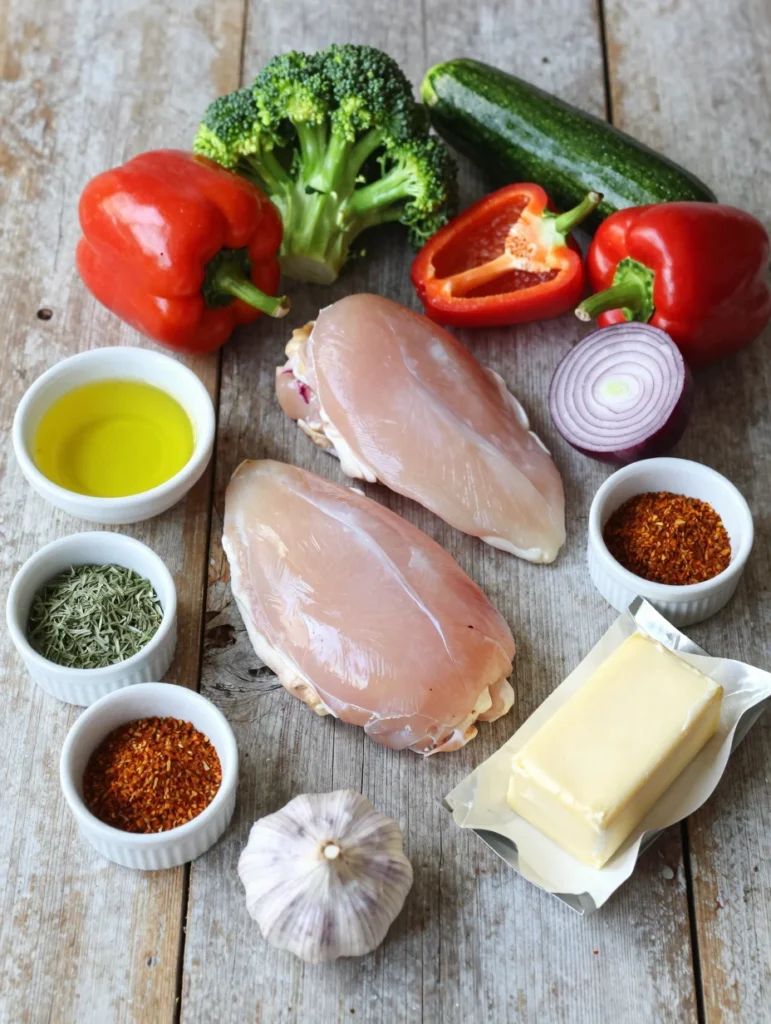 Sheet Pan Chicken with Veggies