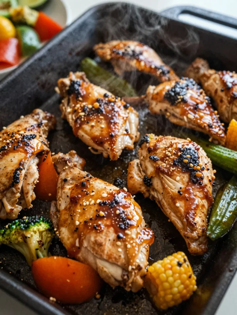 Sheet Pan Chicken with Veggies