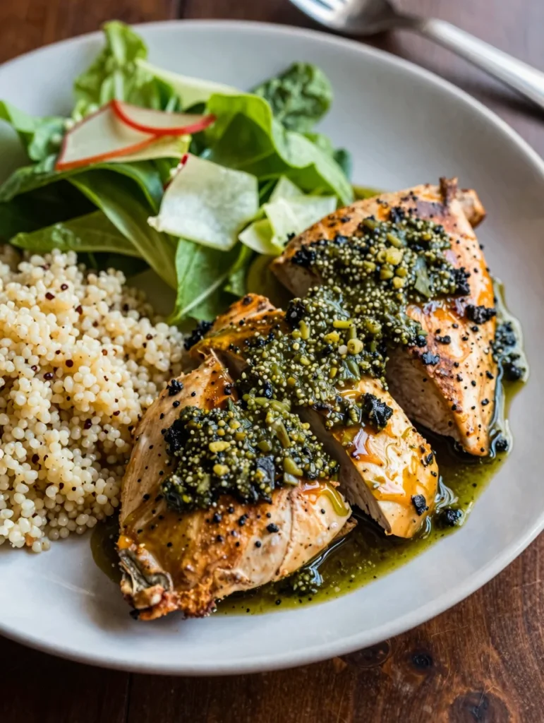 Sheet Pan Pesto Chicken
