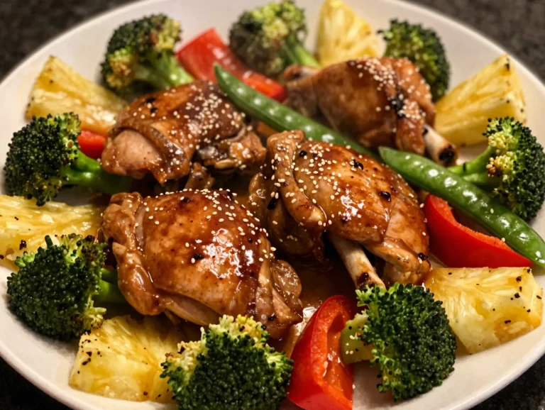 Sheet Pan Teriyaki Chicken