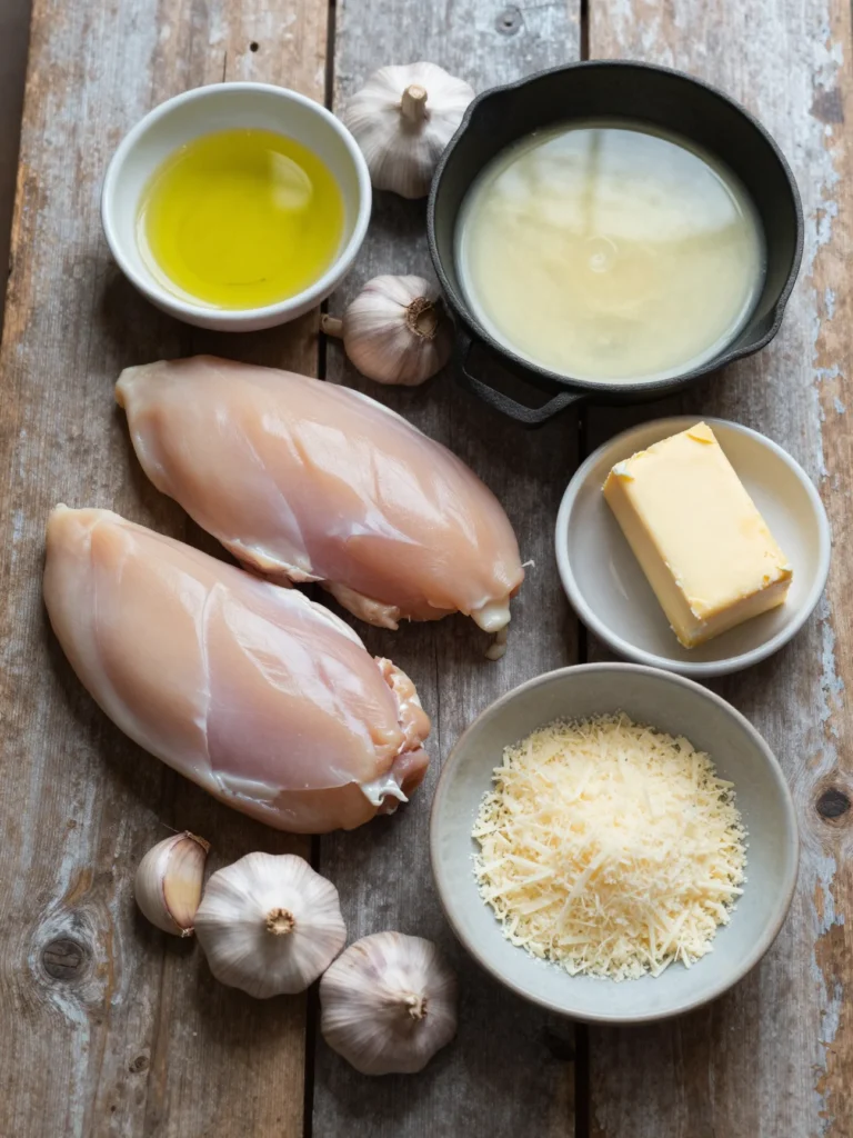 Skillet Chicken with Cream Sauce