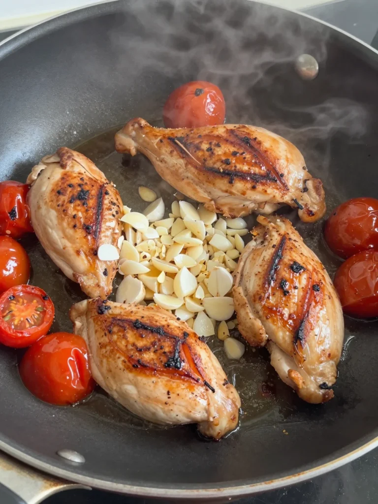 Skillet Chicken with Tomatoes