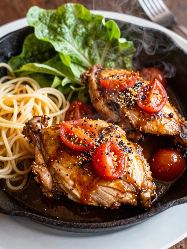 Skillet Chicken with Tomatoes