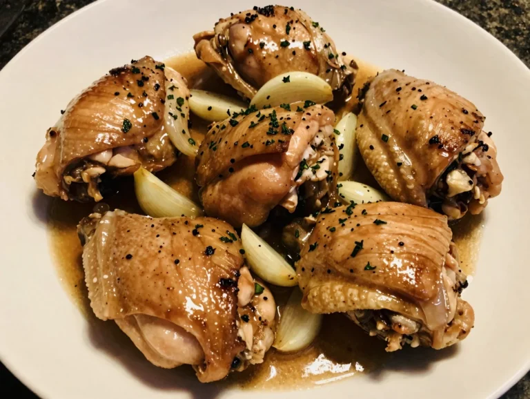 Skillet Chicken with White Wine