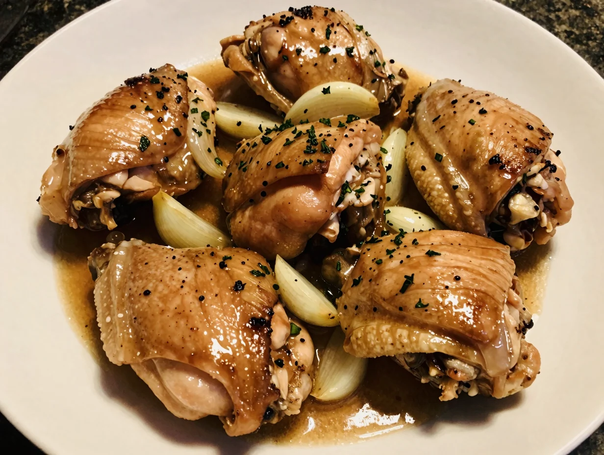 Skillet Chicken with White Wine
