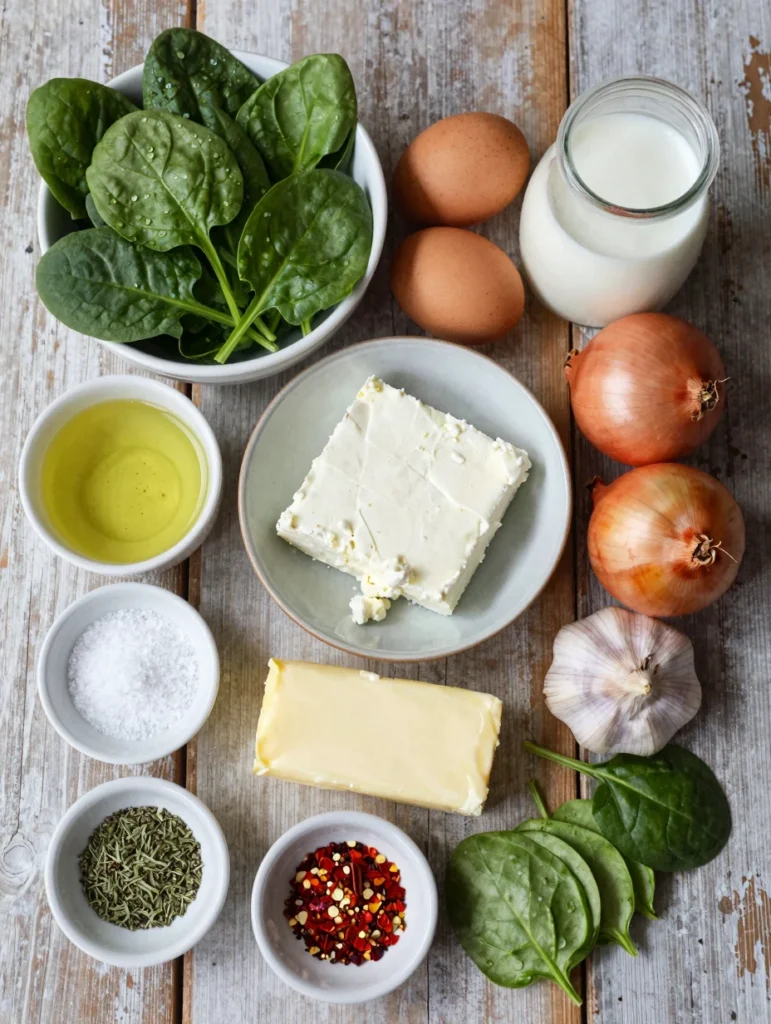 Spinach and Feta Breakfast Bake