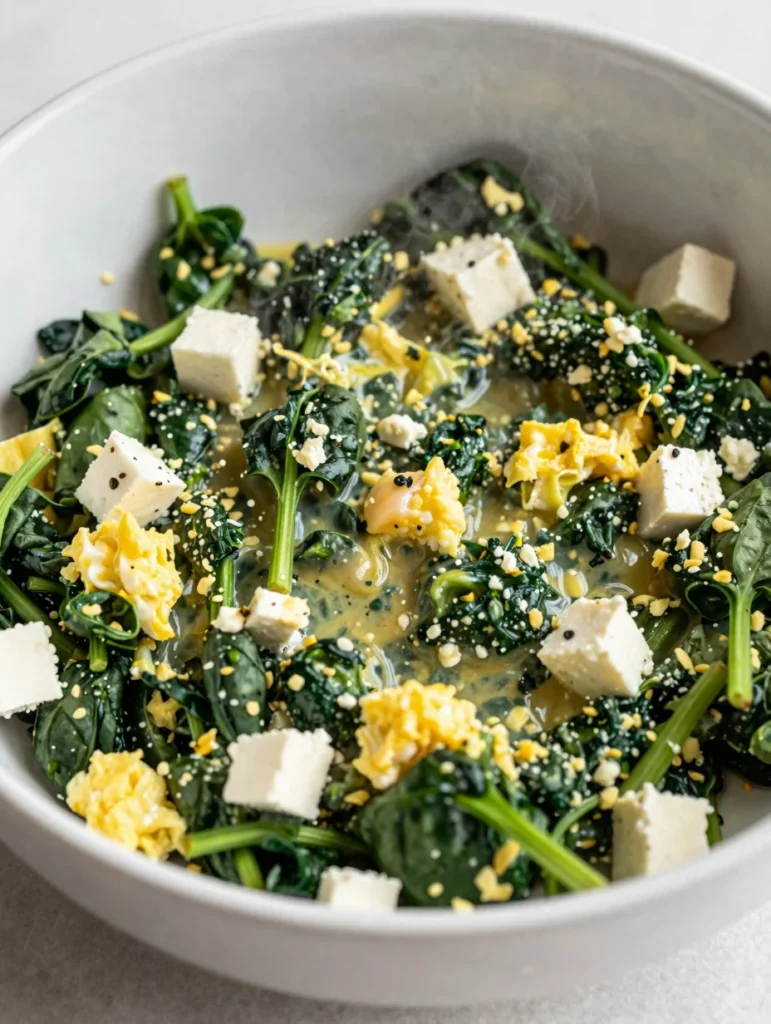 Spinach and Feta Breakfast Bake