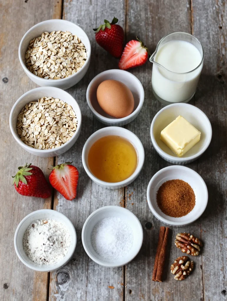 Strawberry Baked Oatmeal