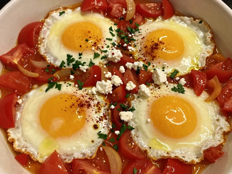 Tomato Baked Eggs