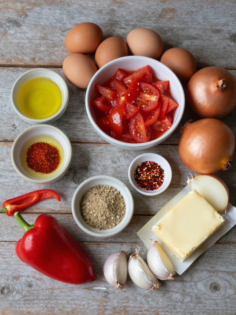 Tomato Baked Eggs