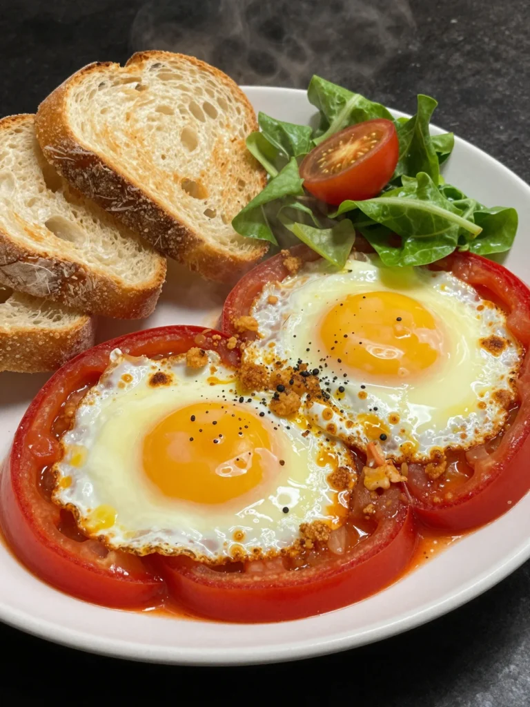 Tomato Baked Eggs