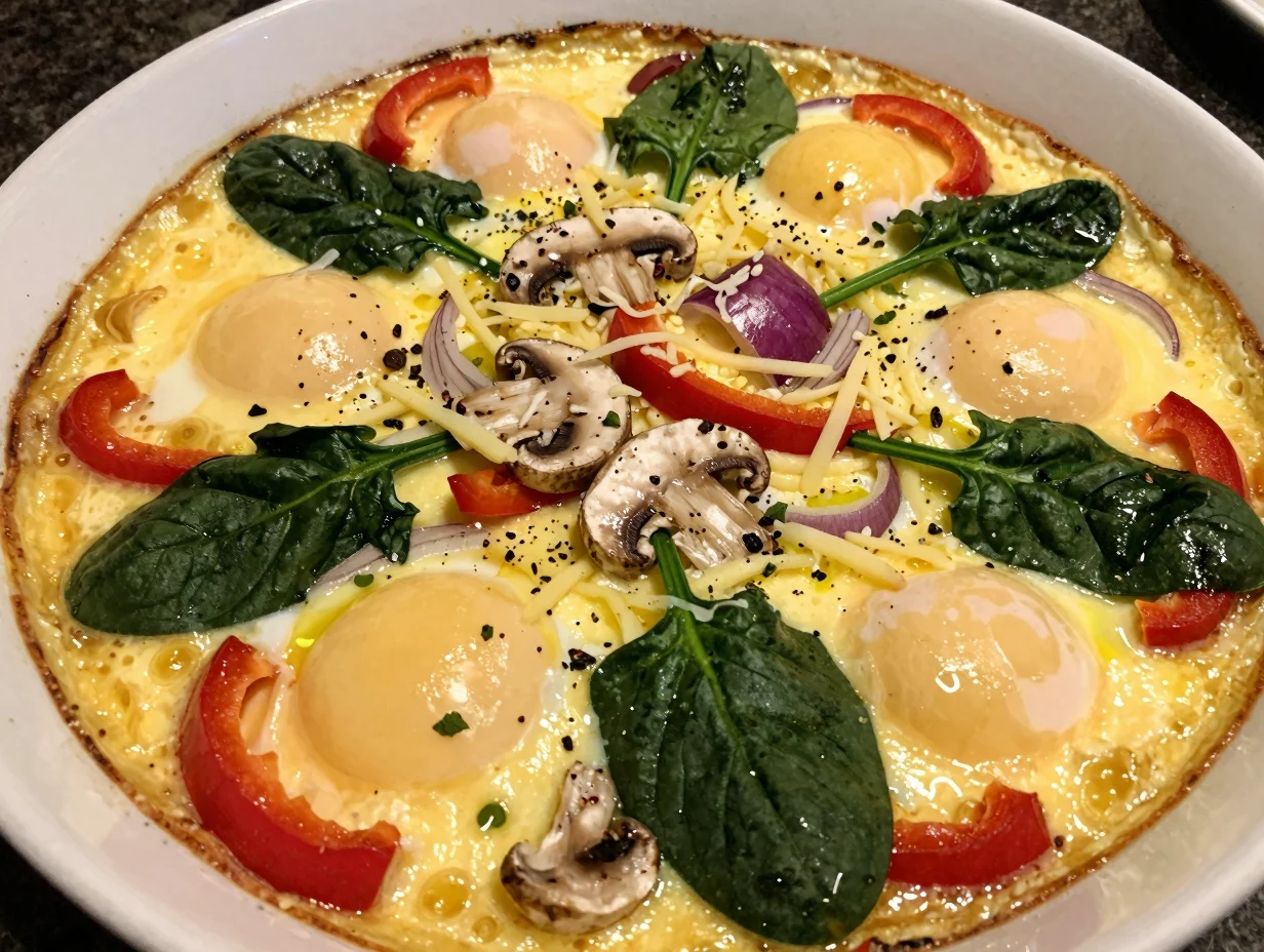 Vegetable Egg Bake