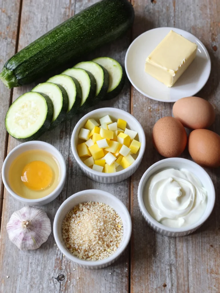Zucchini and Cheese Casserole