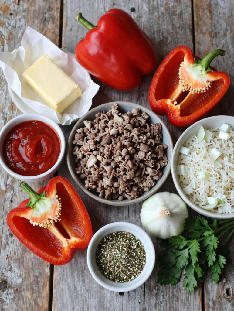 Baked Stuffed Peppers