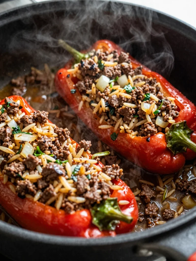 Baked Stuffed Peppers