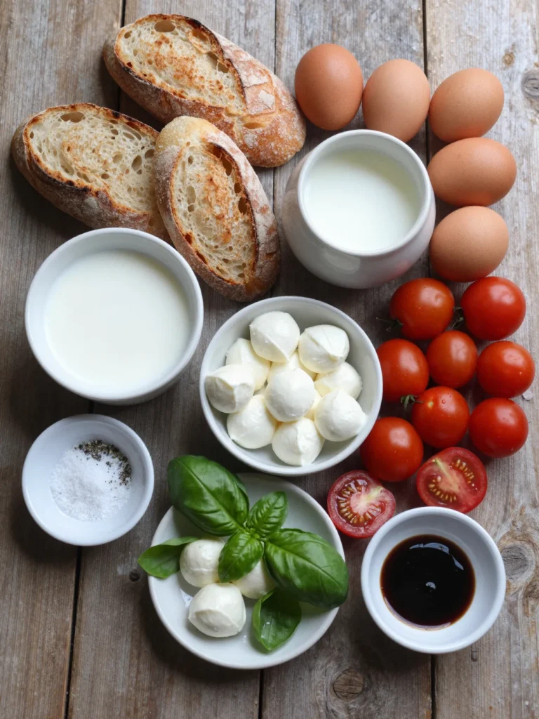 Caprese Breakfast Bake