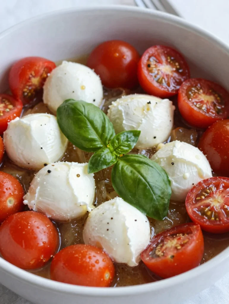 Caprese Breakfast Bake