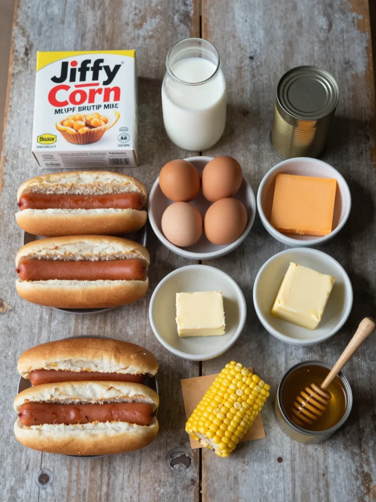 Corn Dog Casserole