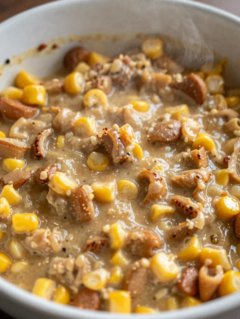 Corn Dog Casserole