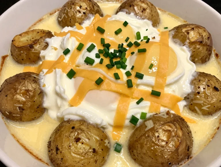Creamy Potato Egg Bake