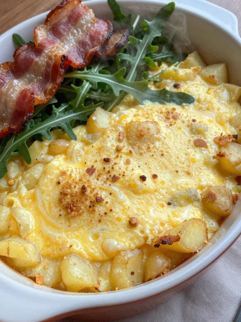 Creamy Potato Egg Bake