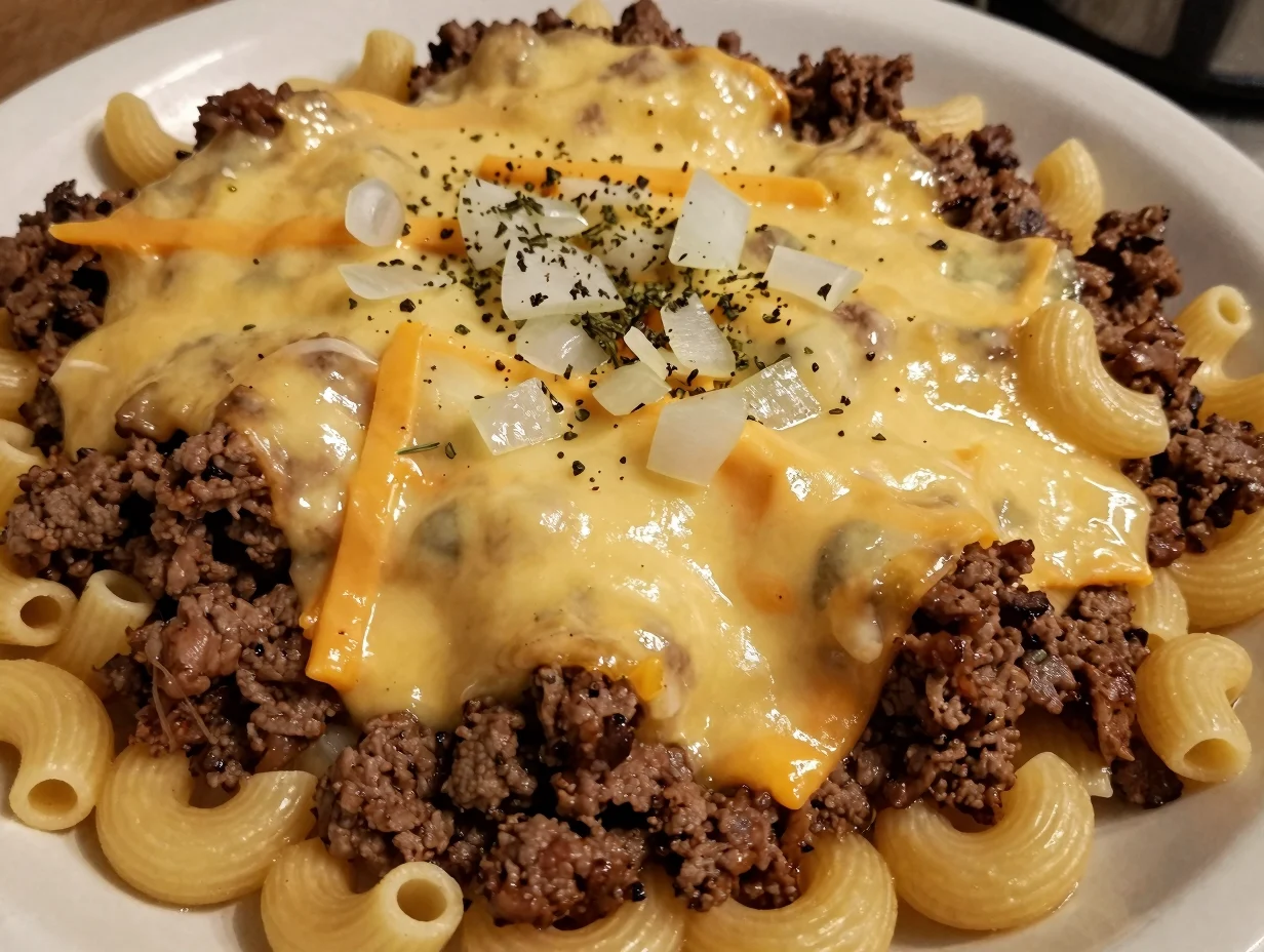 Easy Cheeseburger Casserole
