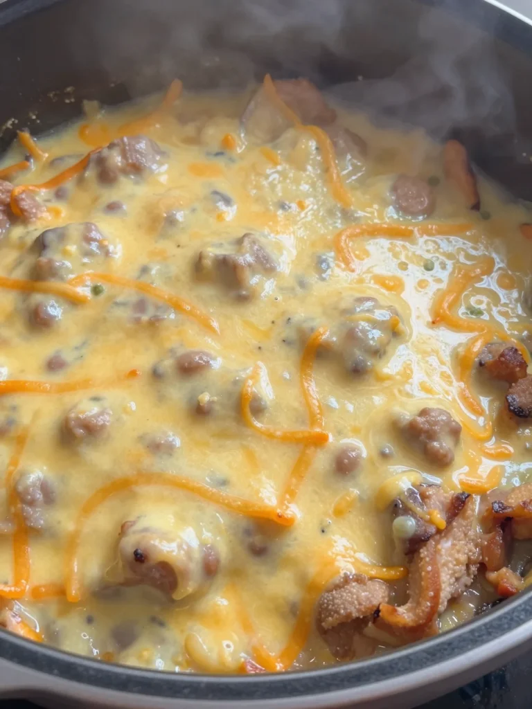 Easy Cheeseburger Casserole
