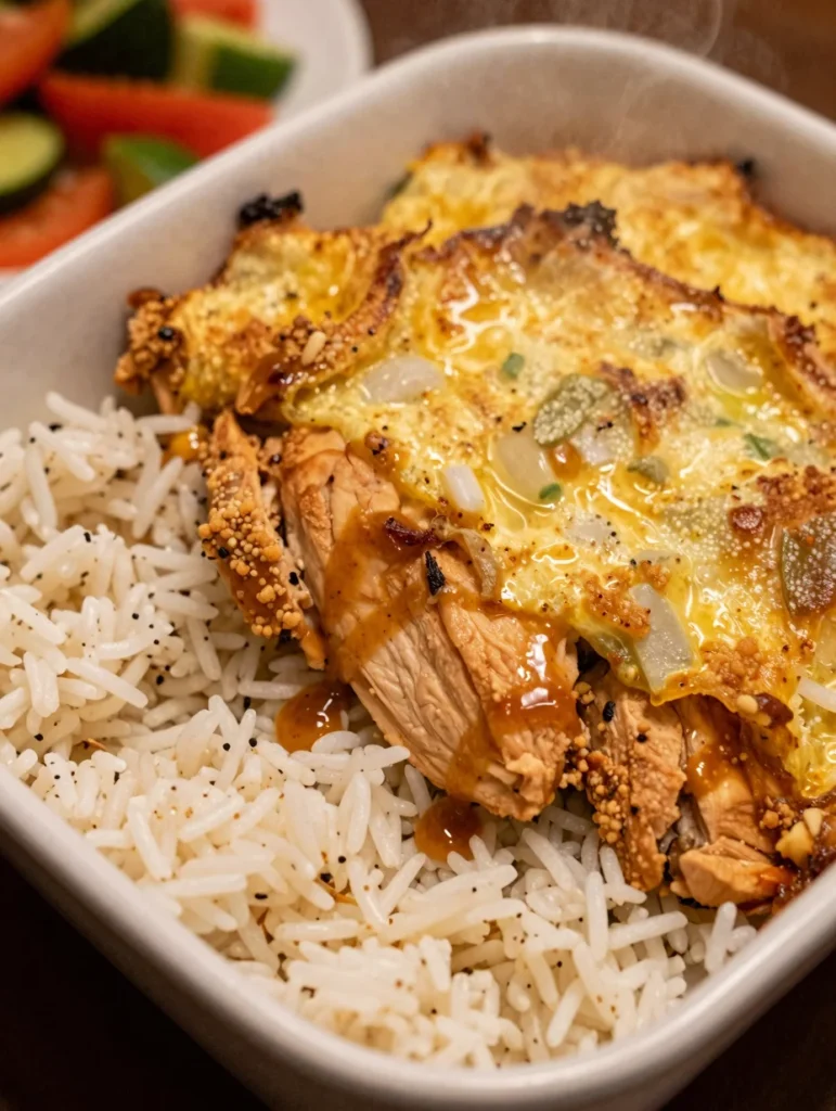 Easy Chicken and Rice Bake