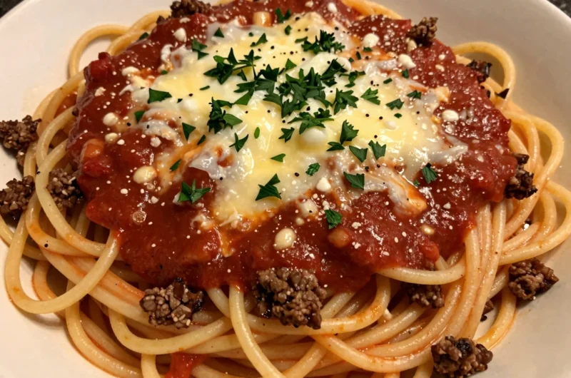 Easy Spaghetti Bake