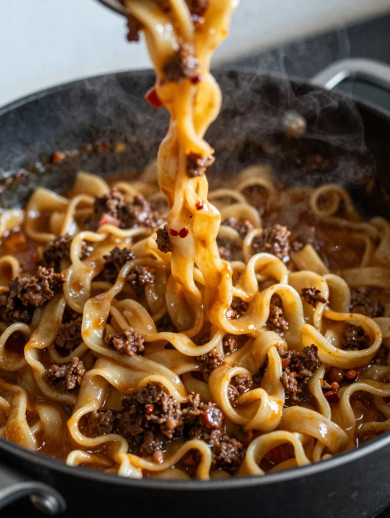 Hamburger Noodle Casserole