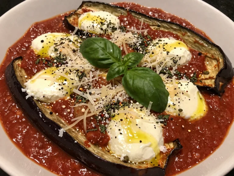 One Pan Eggplant Bake